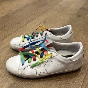 Golden Goose rainbow sneaker